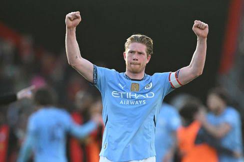 De Bruyne verabschiedet sich unter Tränen von Manchester City.